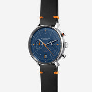 Relógio STERNGLAS Hamburg Chrono 42 mm S01-HC06-EB05 Quartzo